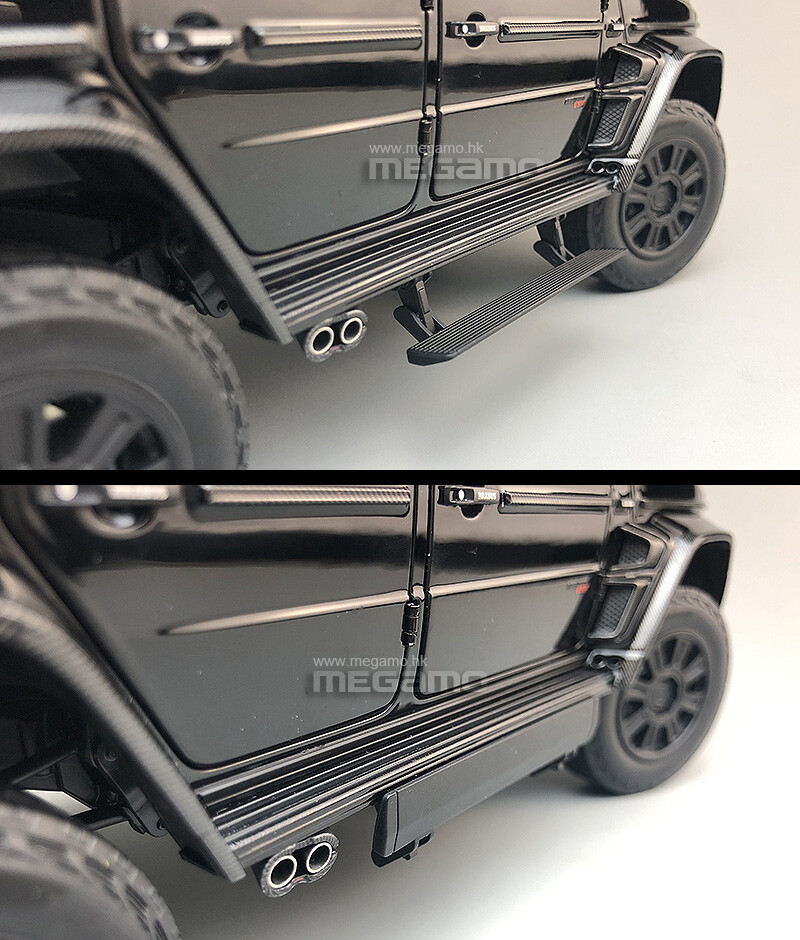 1/18 Almost Real Mercedes-Benz Brabus 800 G63 4x4 Black 2023 1/18 Almost Real Mercedes-Benz Brabus 800 G63 4x4 Black 2023