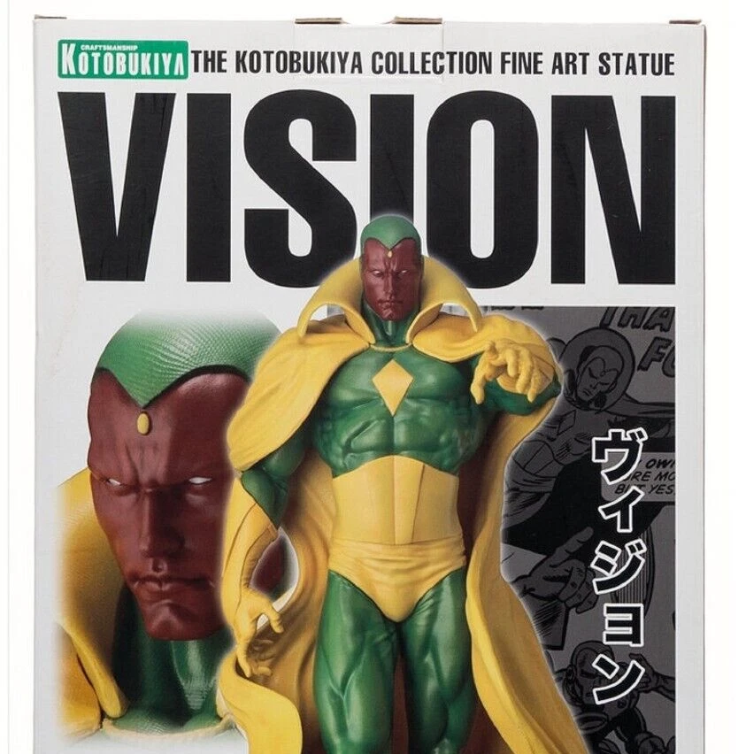 Nuevo/Sellado Kotobukiya The VISION Bellas Artes Estatua Vengadores Serie Marvel 2017 Foto 4 de 4