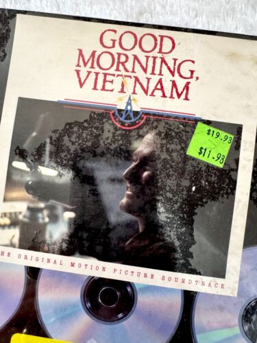 GOOD MORNING VIETNAM CD PICTURE LONGBOX SEALED DISC PROMO MOVIE ROBIN WILLIAMS - Picture 4 of 7