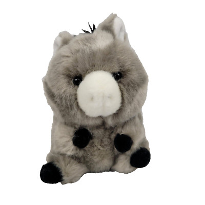 5'' Aurora Bray Donkey Rolly Pet Plush Stuffed Animal Toy