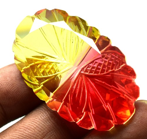 Natural 127.20 Ct New Multicolor Tourmaline Excellent Quality Gemstone Oval Cut - Picture 8 of 9