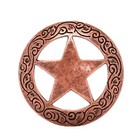 Antique Copper Leathercraft Conchos