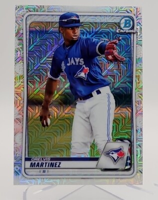 2020 Bowman Chrome #BCP-245 Orelvis Martinez Mega Box Mojo Refractor