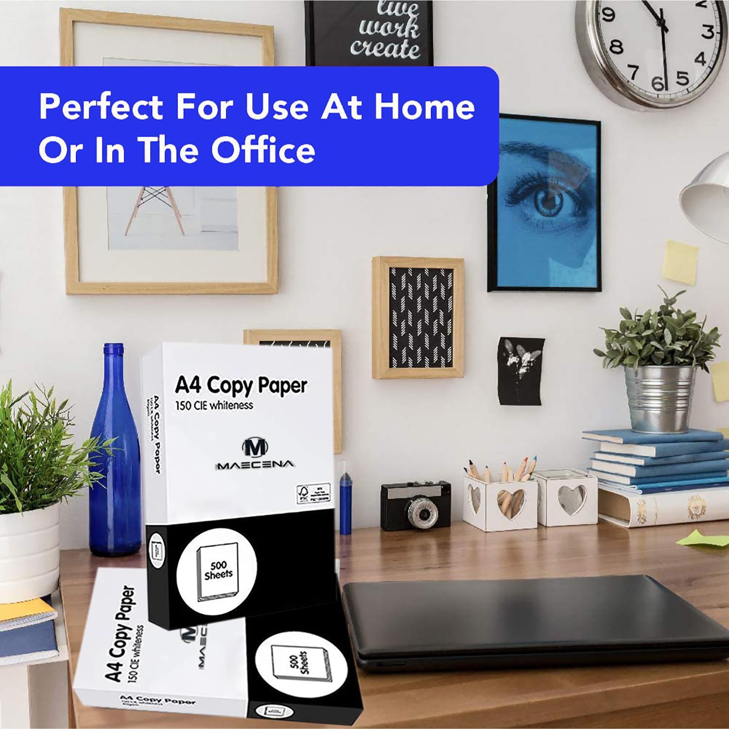 3 Reams of 1500 A4 White 80gsm Copier Printer Paper Best Quality