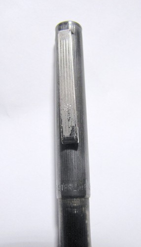 1 Penna Pen a sfera in argento massiccio 925 silver sterling swiss made 13,5 cm - Foto 6 di 7