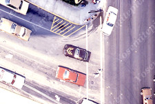 sl83 Original slide 1979 aerial view street cars 740a