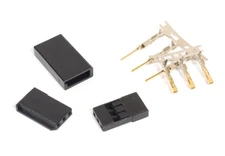 Universal Servo Connectors for Futaba, JR & Other Controllers (Male & Female)