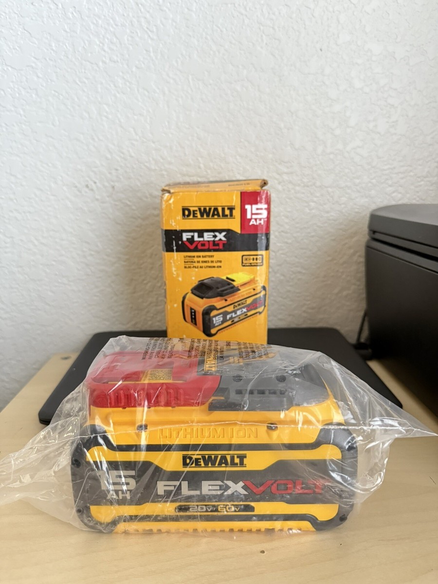 【15ポンド美品】コードワン DEWALT DCB615 FLEXVOLT 20V/60V 15.0Ah SINGLE BATTERY BRAND NEW