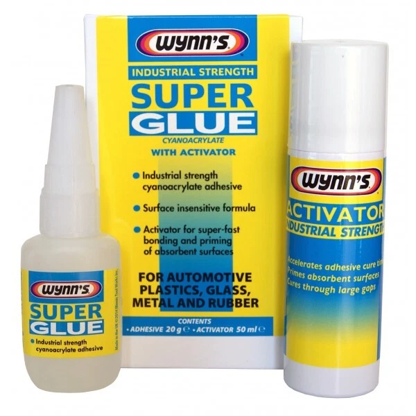 Surface Insensitive Cyanoacrylate Super Glue