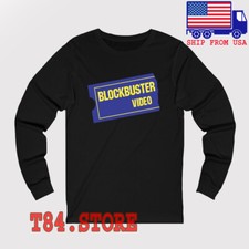 Blockbuster Video Men's Black Size S to 3XL