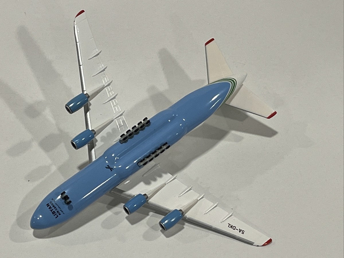 1:500 Herpa Libyan Air Cargo Airlines Airways Antonov AN-124