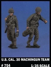 1/35 Resin Assembled Model Scene Layout World War II Model 2 Figures Unassembled