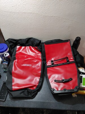 Ortlieb Waterproof Sport-Roller Core Pannier (Red/Black) Bicycle Bag