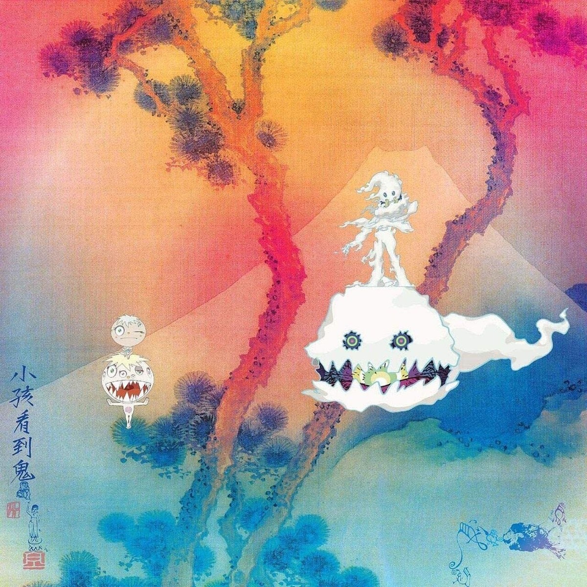 KIDS SEE GHOSTS; KANYE WEST; KID CUDI KIDS SEE GHOSTS LP