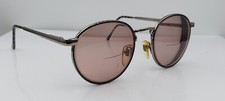 Vintage AOP Silver Gray Round Sunglasses FRAMES ONLY Korea