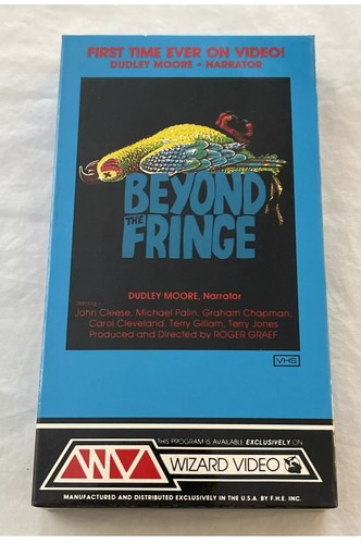 Beyond The Fringe VHS Wizard Video RARE Comedy EUC - Imagen 1 de 12