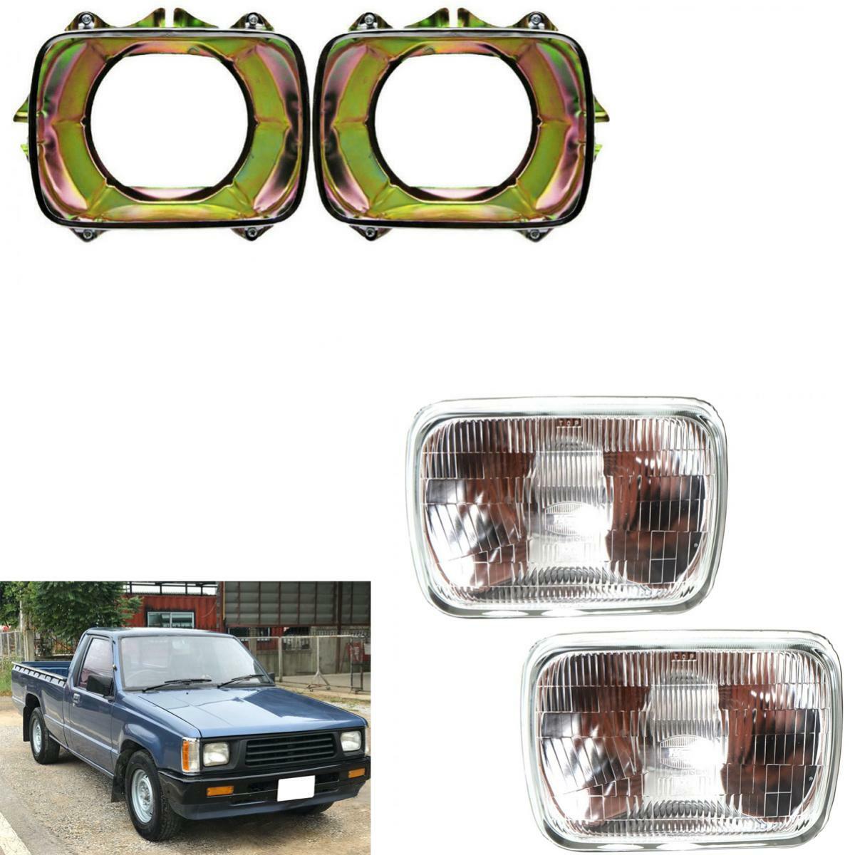 Head Light Housing Bucket Plate For Mitsubishi L200 Dodge Ram 50