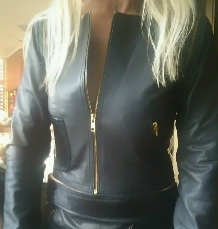 Aje hotsell leather jacket