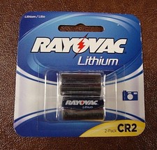 Rayovac Rlcr2 2 2 Pack Lithium Photo Battery Cr2 Size 3 0 Volt For Sale Online