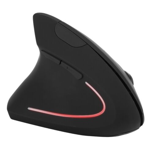 Left Handed 2.4Ghz Wireless Usb Ergonomic Vertical Optical Mouse For Pc Computer - Picture 8 of 14
