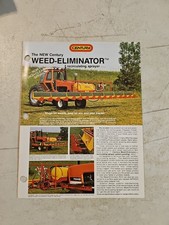 Vintage 1980 Century Weed Eliminator Sprayer Brochure Spec Sheet 