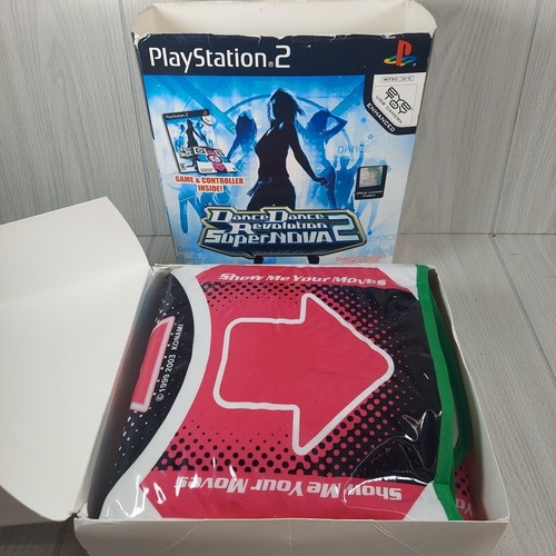 Dance Dance Revolution Supernova 2 Mat and Box Playstation 2 PS2 No Game - Picture 13 of 15