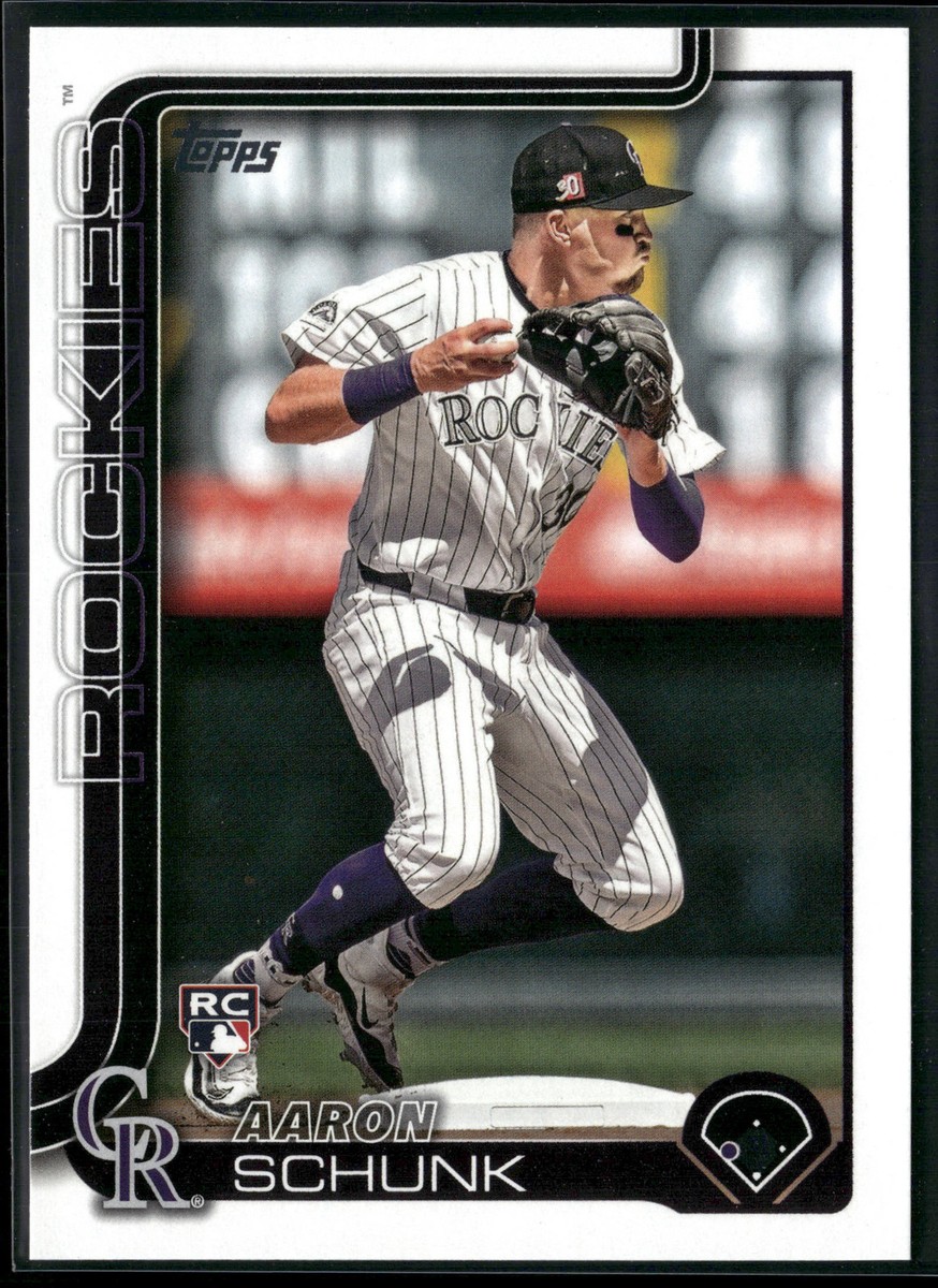2025 Topps #196 Aaron Schunk | eBay