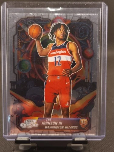 2025 Topps Cosmic Chrome Tre Johnson III Base (RAW)