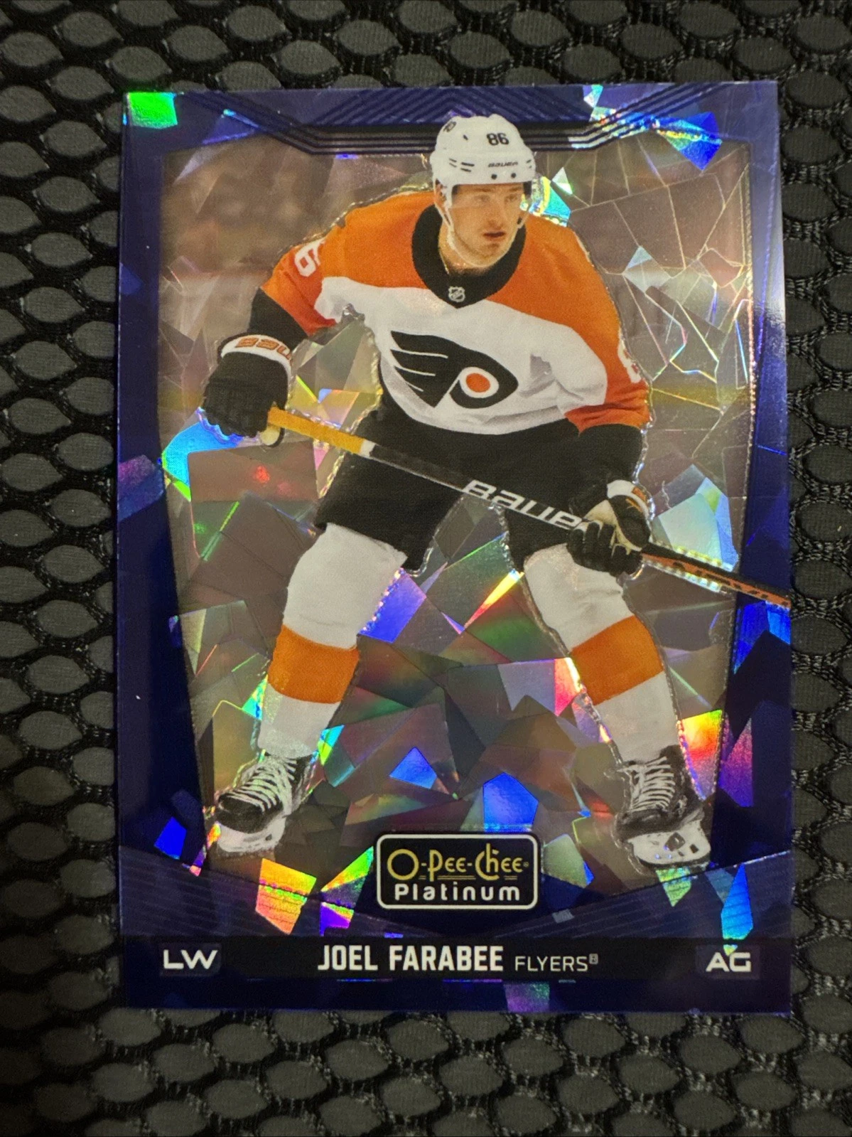 2024-25 O-Pee-Chee Platinum JOEL FARABEE #115 Blue Fragments /125