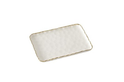 Portofino Small Rectangular Tray, 11.25 x 7.5 x 1, Serving, Vanity, Decor