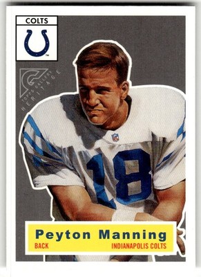 2000 Topps Gallery Peyton Manning Heritage #H7