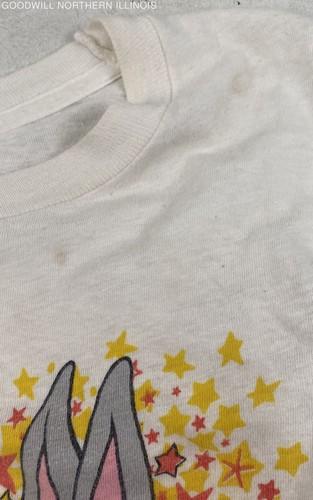 Children's Vtg Warner Bros Bugs Bunny Marriott's Great America Shirt Size M(6-8) - Picture 4 of 5