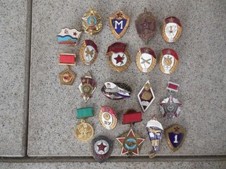 20 Abzeichen Orden UDSSR Sowjetunion Luftwaffe Panzer Heer
