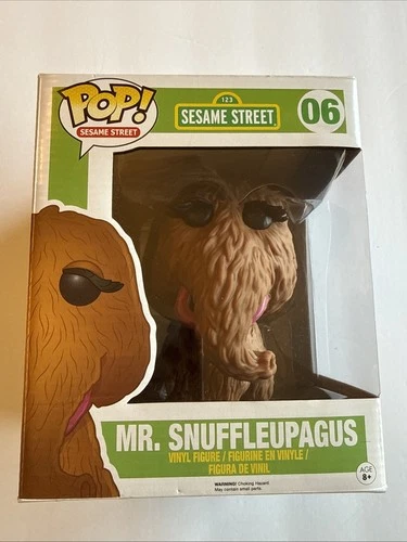 Funko Pop Sesame Street Mr Snuffleupagus #06 Vinyl Figure In Box