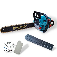 Motosega a Scoppio 68cc 2 Tempi Barra 50cm Potente Potatura Taglio Legna Alberi