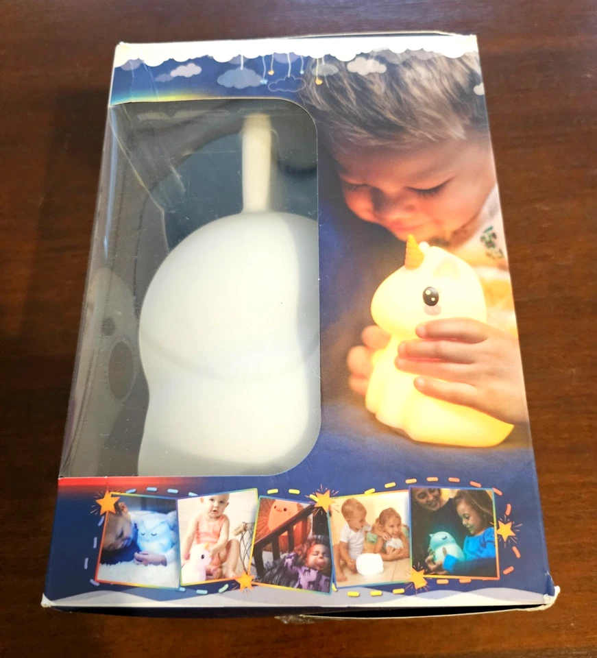 LumiPets Rabbit Night Light with Remote Control Rechargeable 9 Color Light - Image 2 of 4