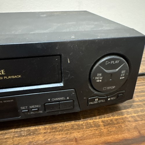 Sharp VC-A410U VCR 4 Head VHS Player Video Cassette Recorder Tested And Working - Picture 4 of 8