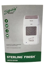 Wahl 8174 Sterling Finish White Shaver Limited Edition NEW