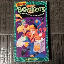 Bonkers VHS Going Bonkers 1994 Walt Disney Home Video Vintage 90s Cartoons