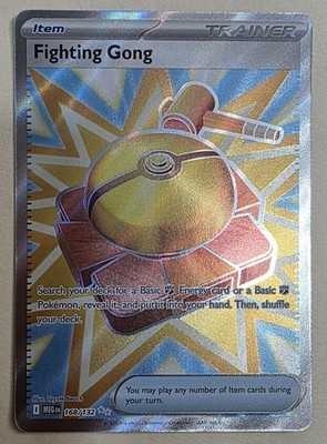 Fighting Gong 168/132 Ultra Rare Full Art Pokemon Mega Evolution ENG NM