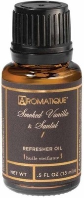 Aromatique Refresher Oil, Smoked Vanilla & Santal, 0.5 Ounce