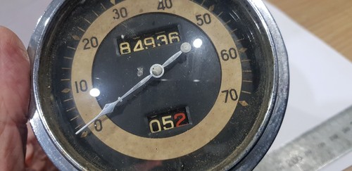 CIRCA 1930'S VINTAGE CORD SPEEDOMETER MAY SUIT OTHER VEHICLES - Picture 6 of 16