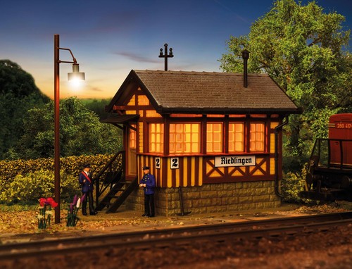 Crossing shed kit HO Gauge Vollmer 45730