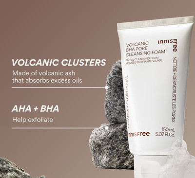 Innisfree Volcanic BHA Pore Cleansing Foam 150mL/5.07 FL Oz New and Sealed