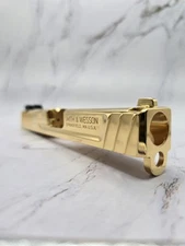 Smith and Wesson sd40ve slide 24k Gold Plated (Barrel Not Included)