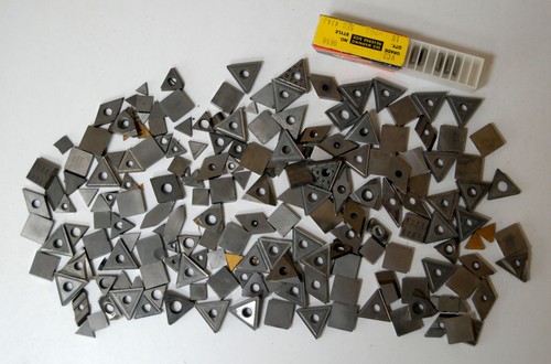 192 Pieces Carbide Inserts Indexable Lathe Tooling New & Used