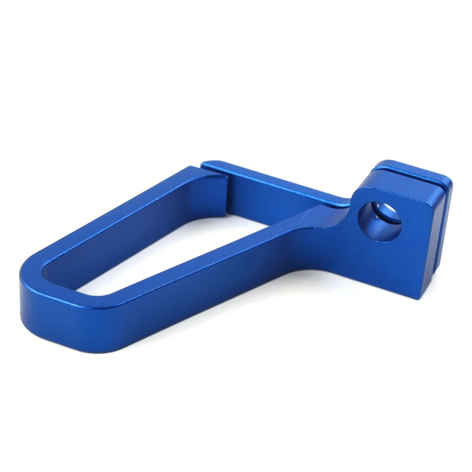 1x Abrazadera de manguera de línea de freno CNC azul para Yamaha YZ125/250 YZ250F/450F YZ250X YZ125X Foto 3 de 4