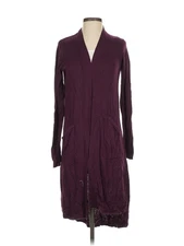 H By Halston Women Red Cardigan XXS Plus