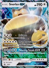 JUMBO Snorlax GX SM05 Promo Pokemon Moderately Played on eBay