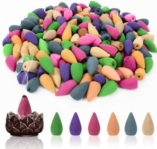 Backflow Incense Cones for Waterfall 108 PCS 6